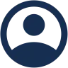 Icon that represents profiles and user sign-in