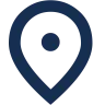 An icon that represents location